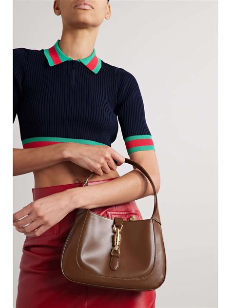 gucci jackie small brown|gucci jackie bag.